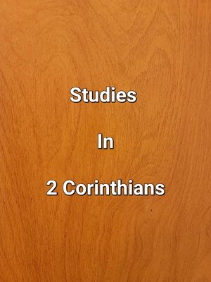 cover image of Studies In 2 Corinthians